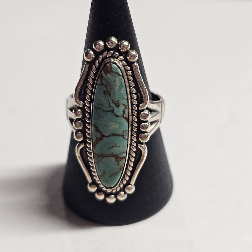Silver Turquoise Ring